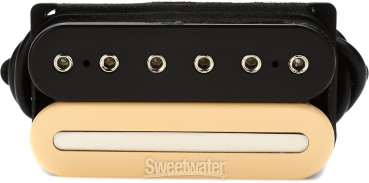 DiMarzio DP228FBC Crunch Lab Bridge Humbucker Pickup - F-Spaced -  Black/Cream