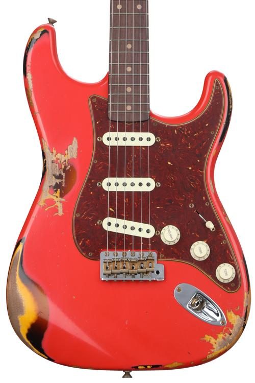 Limited Edition '61 Stratocaster Heavy Relic - Aged Fiesta Red