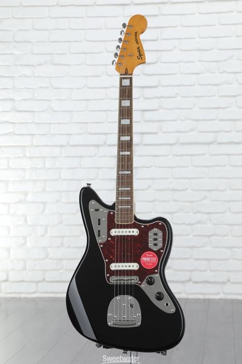 Classic Vibe '70s Jaguar - Black | Sweetwater