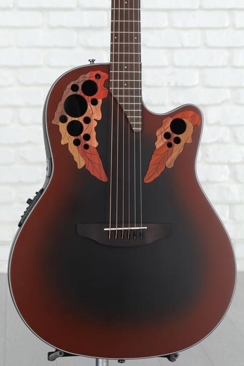 Ovation Celebrity Elite CE44-RRB Mid-depth Acoustic-electric