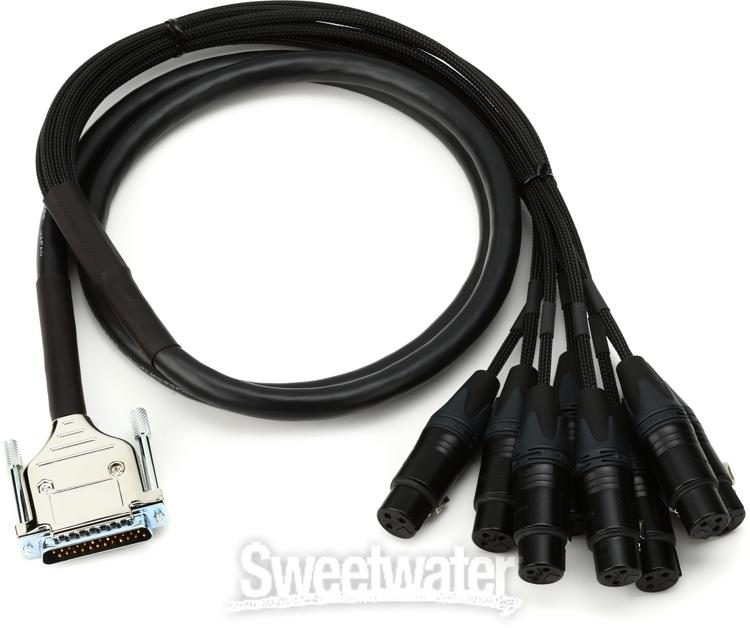 Mogami Gold DB25-XLRF 8-channel Analog Interface Cable - 5