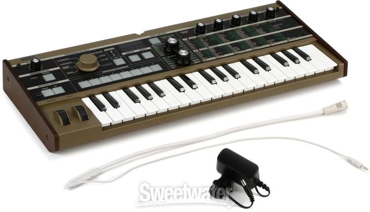 Korg microKORG Synthesizer with Vocoder Reviews | Sweetwater