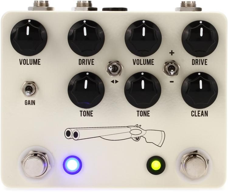 JHS Double Barrel V4 2-in-1 Dual Overdrive Pedal