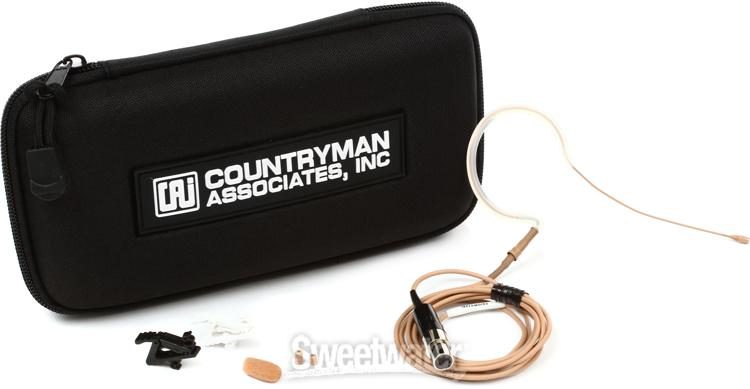 Countryman E6IOW7L1TL Soft E6i Omnidirectional Earset with 1-mm