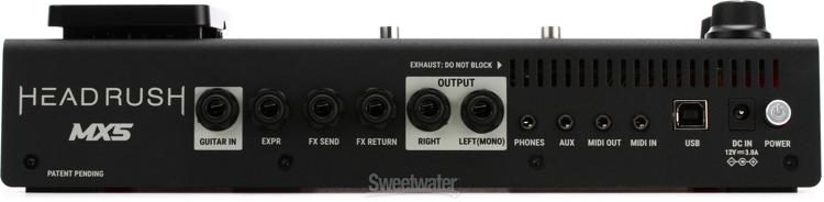 Headrush MX5 Amp Modeling Guitar Effect Processor | Sweetwater