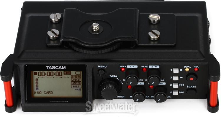 TASCAM DR-70D 4-track Portable Recorder for DSLR Video Production 