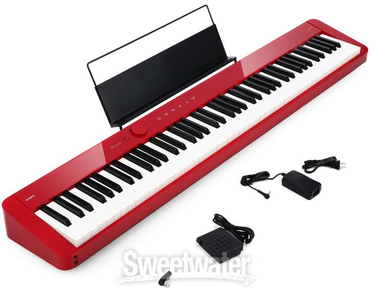 Casio Privia PX-S1100 Digital Piano - Red