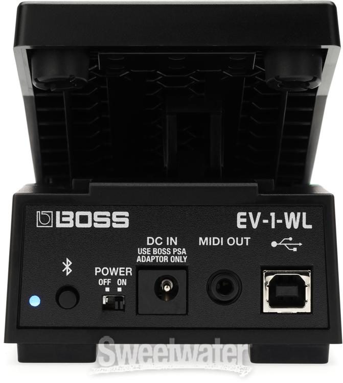 Boss EV-1-WL Wireless MIDI Expression Pedal | Sweetwater