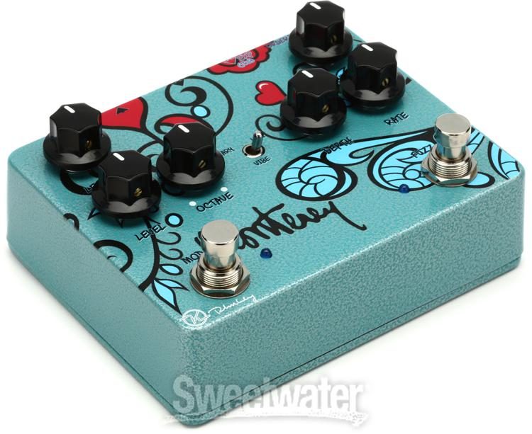 Keeley Monterey Rotary Fuzz Vibe Multi-effects Pedal Reviews 