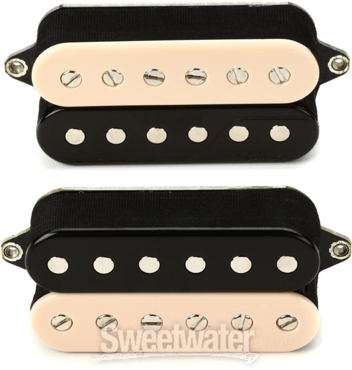 Fishman Fluence Classic Humbucker Open Core 2-piece Pickup Set - Zebra