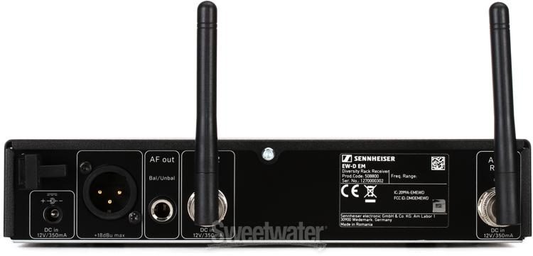 Sennheiser EW-D EM Wireless Receiver - R4-R9