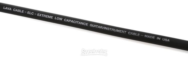 Lava Cable ELC Instrument Wire - Black 50 Foot | Sweetwater