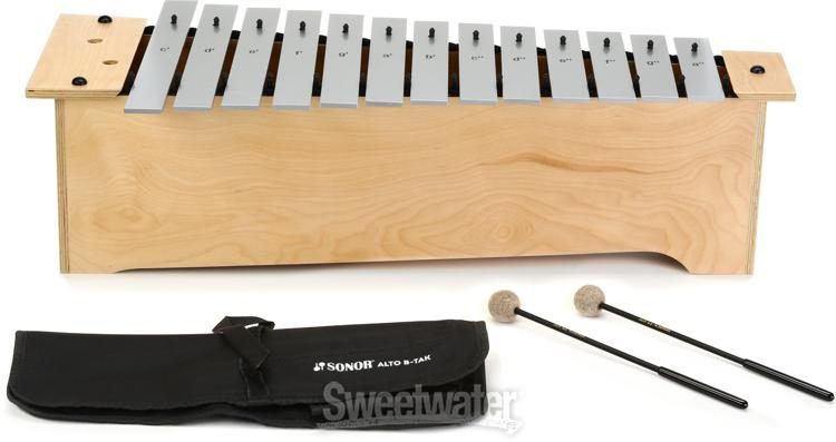 Sonor Metallofono Alto NG 11 | 16 Barre In Acciaio | Gamma Diatonica C2-A3 | Per Scuole O Principianti - Foto 12