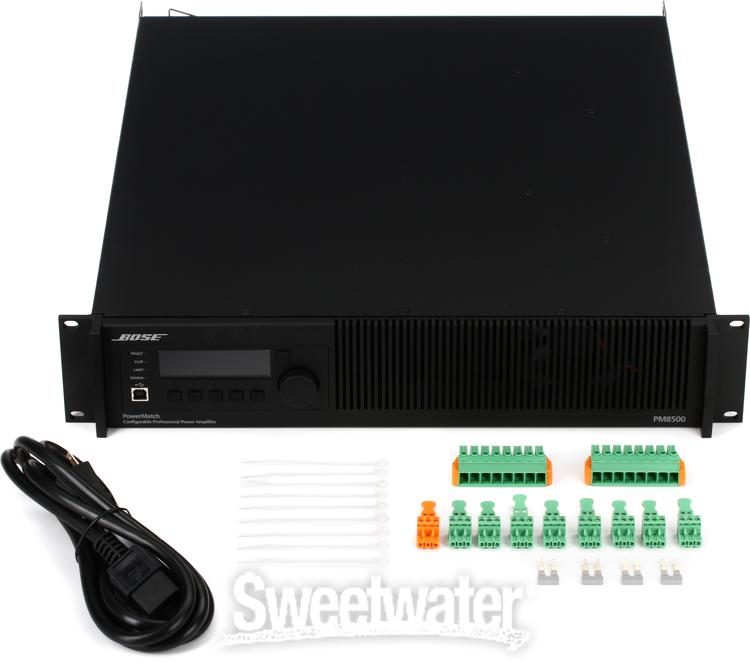 Beskæftiget Tether snak Bose Professional PowerMatch PM8500N Power Amplifier | Sweetwater