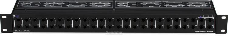 ART P48 48-point 1/4 inch TRS Balanced Patchbay