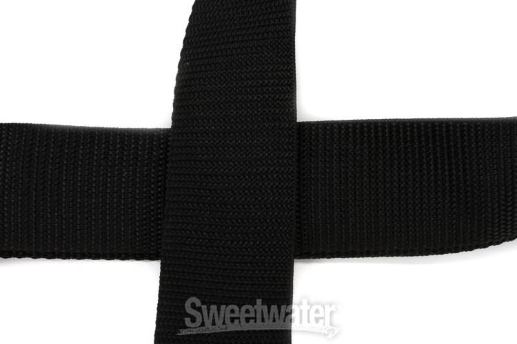 D'Addario 1.5 Polypropylene Ukulele Strap - Black