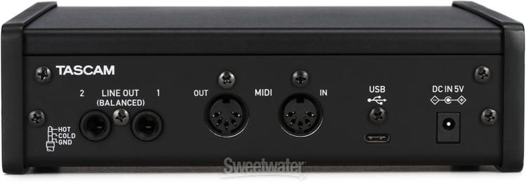 TASCAM US-2x2HR USB Audio Interface | Sweetwater