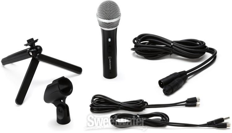 Audio-Technica ATR2100X-USB Cardioid Dynamic USB/XLR Microphone