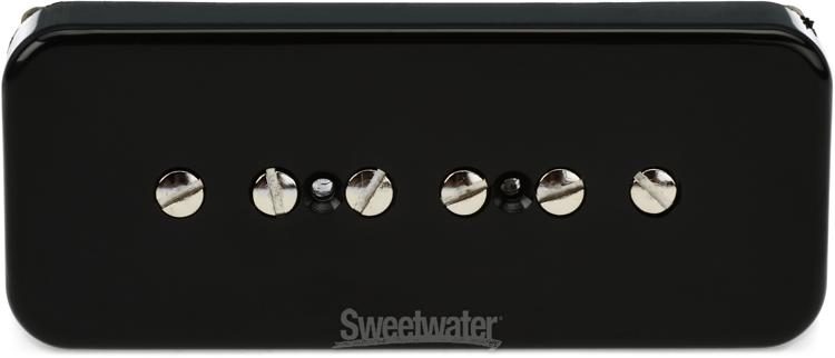 Seymour Duncan SP90-1b Vintage P90 Soapbar Bridge Single Coil Pickup - Black