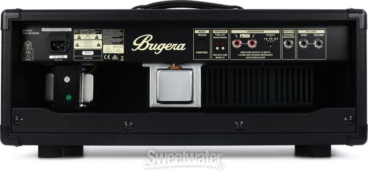 Bugera V55HD Infinium 55-watt 2-channel Tube Head Reviews | Sweetwater