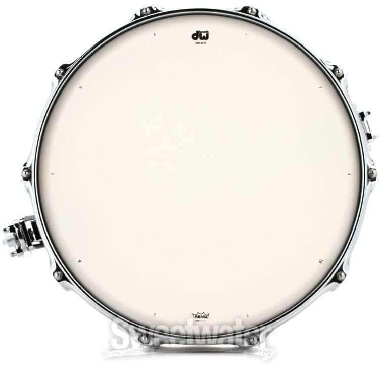 Collector's Series Snare Drum - 6 inch x 14 inch, Broken Glass