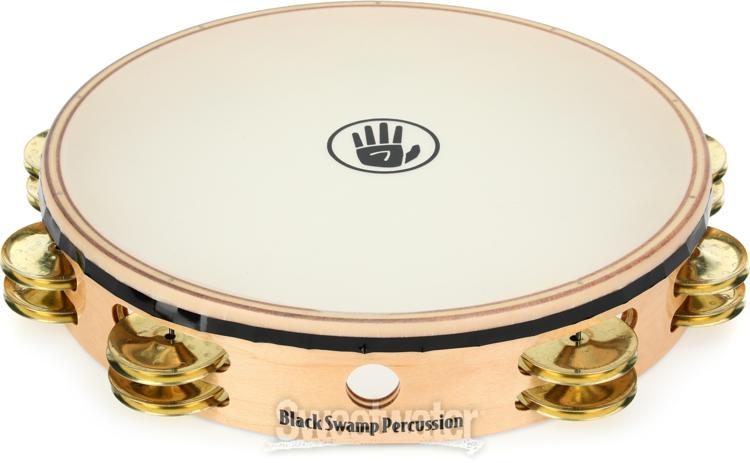 Black Swamp Percussion TDOV Overture Double Row Tambourine - 10-inch