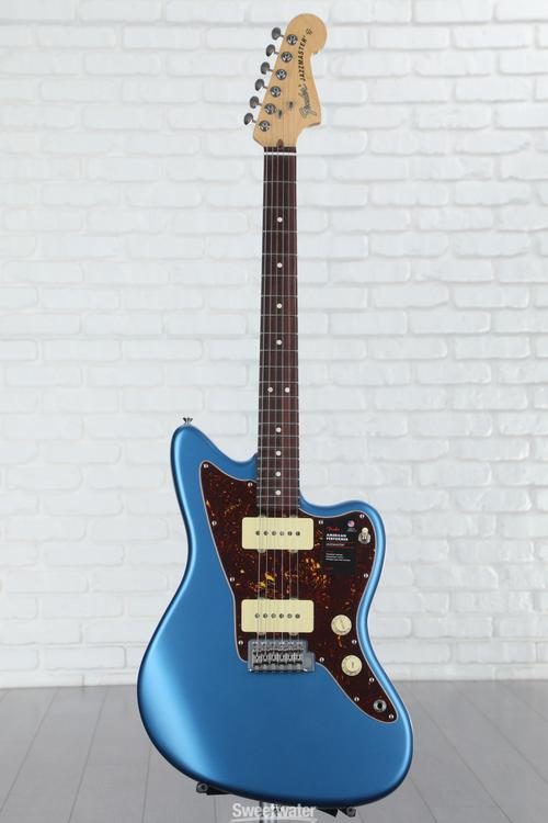 Fender American Performer Jazzmaster - Satin Lake Placid Blue with Rosewood  Fingerboard