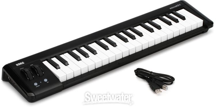 Korg microKEY-37 37-key Keyboard Controller Sweetwater