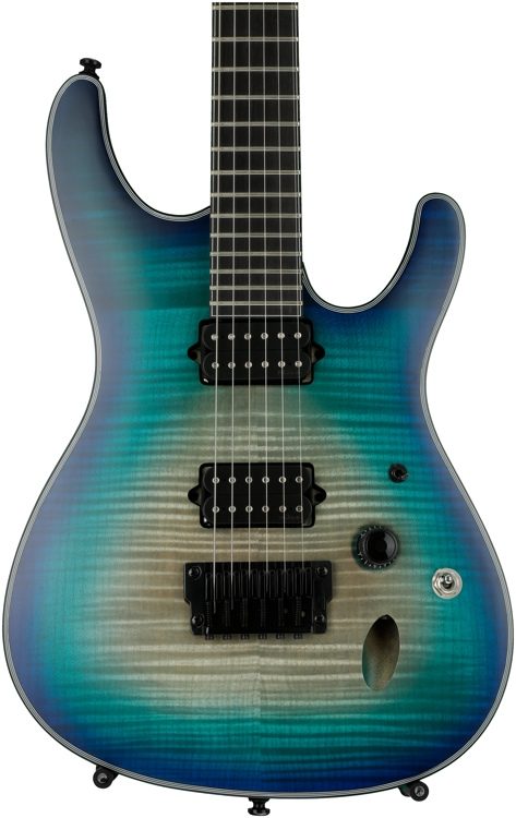 Ibanez Iron Label SIX6FDFM - Blue Space Burst Reviews | Sweetwater