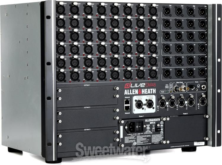 Allen  Heath dLive DM48 48-input Digital Stagebox Sweetwater