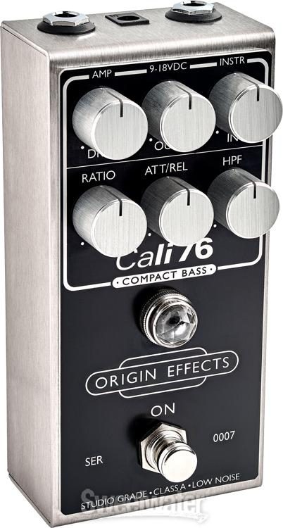 Origin Effects Cali76 Compact Bass Compressor Pedal - '64 Black Panel