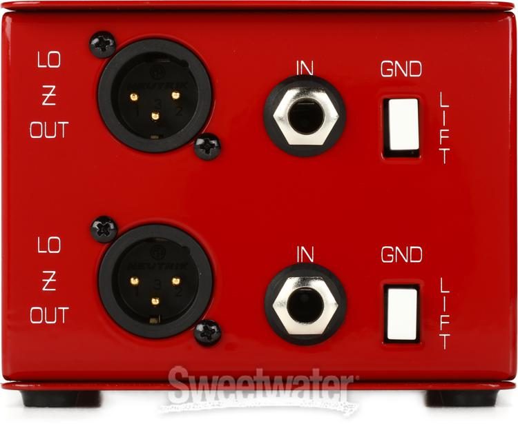 BAE PDIS 2-channel Passive Instrument Direct Box