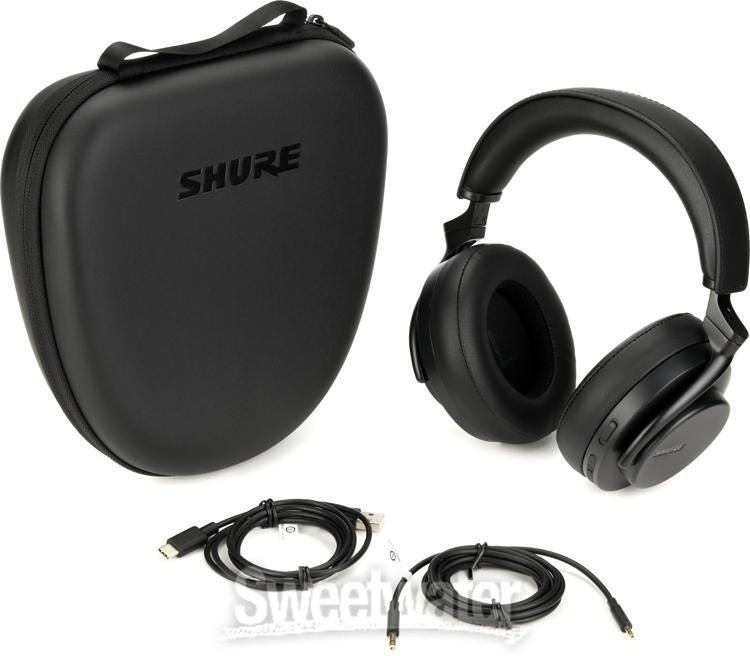 Shure AONIC 50 Gen 2 Wireless Bluetooth Headphones - Black | Sweetwater