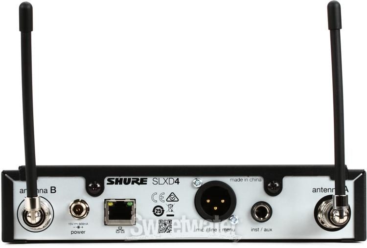 Shure SLXD24/SM58 Digital Wireless Handheld Microphone System - H55 Band