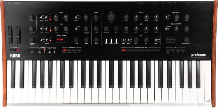 Korg Prologue 49-key 8-voice Analog Synthesizer Reviews | Sweetwater