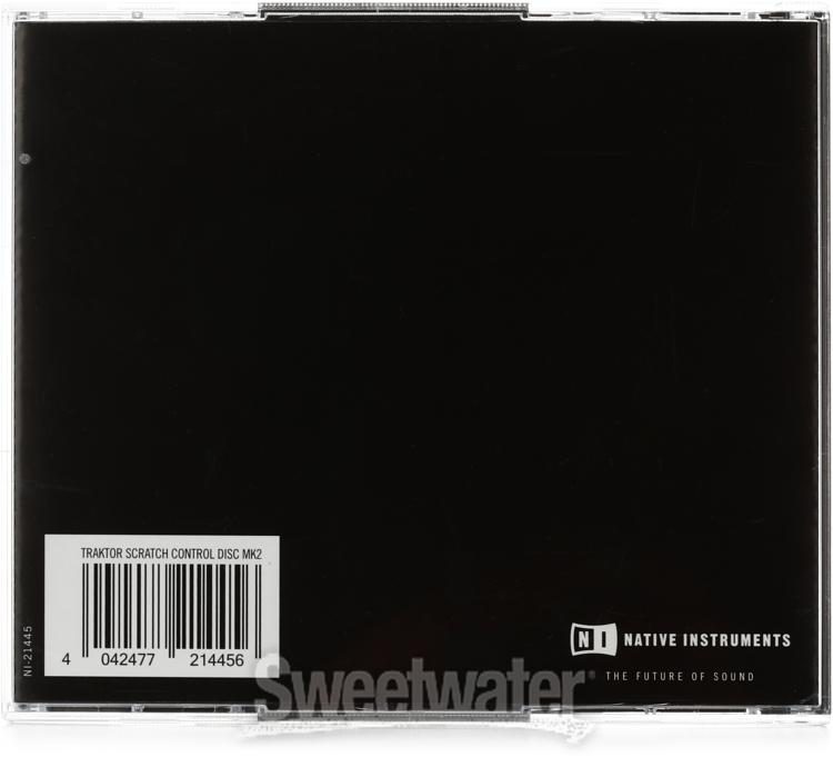 ✨未使用品✨TRAKTOR✨scratch Native Instruments Traktor Scratch Control Vinyl MK2 - Black