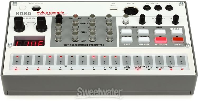 Korg Volca Sample 2 Digital Sample Sequencer Reviews | Sweetwater