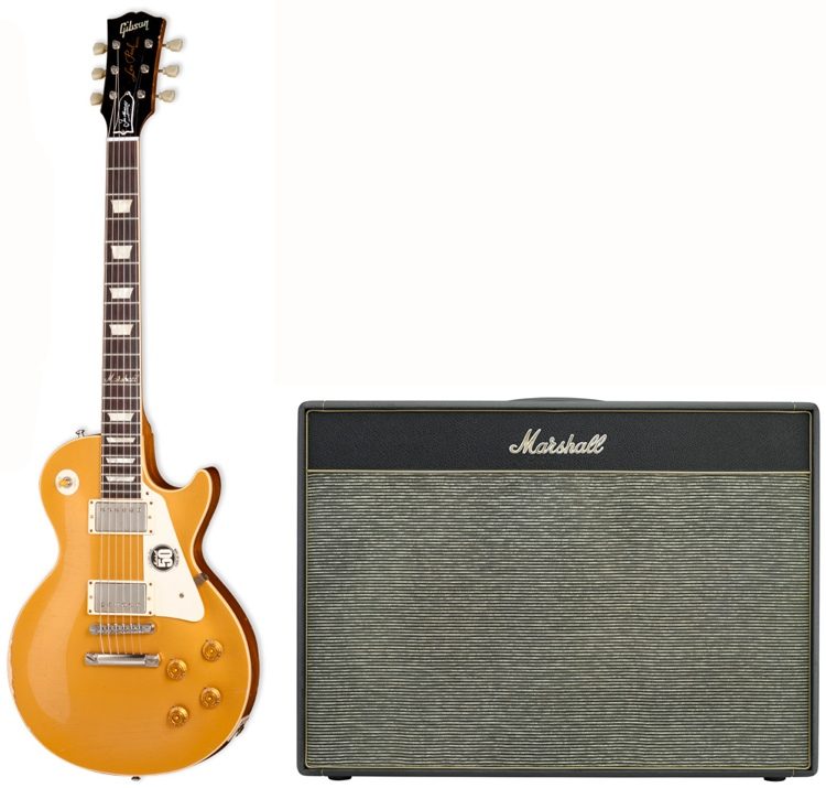 Gibson Custom 50th Anniversary Les Paul and Marshall Bluesbreaker