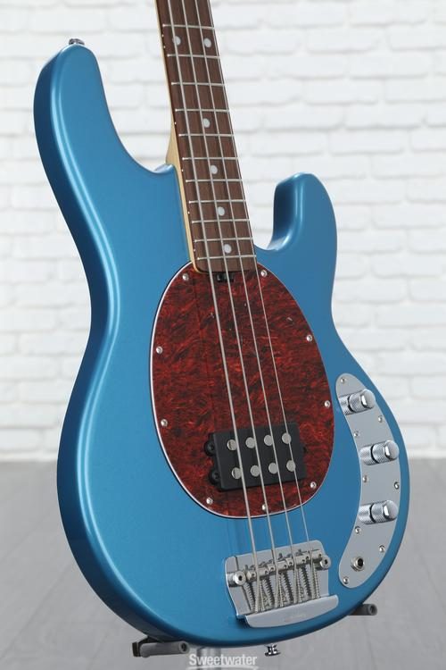 Sterling By Music Man StingRay Classic RAY24CA Bass Guitar Toluca Lake  Blue Sweetwater