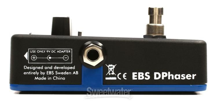 EBS DPhaser Digital Triple Mode Phase Shifter Pedal | Sweetwater