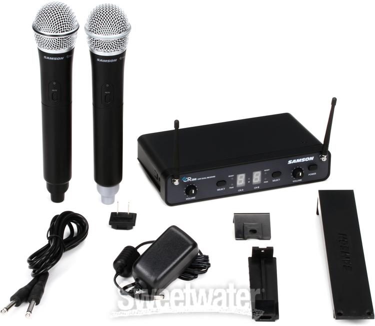 Samson Concert 288 Handheld Dual-Channel Wireless System with Q6