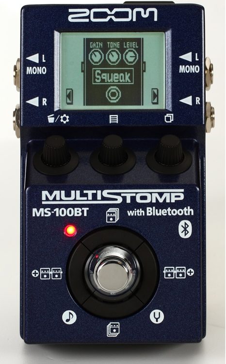 Zoom MS-100BT MultiStomp Effects Pedal with Bluetooth Reviews