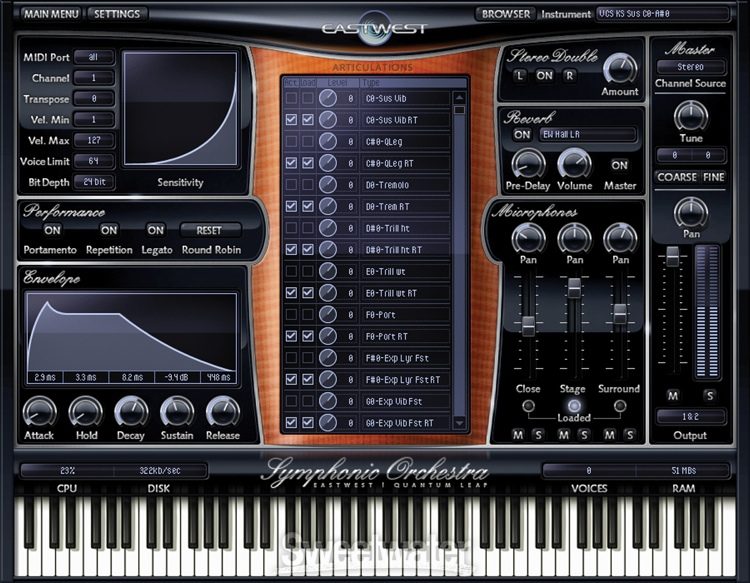EastWest Symphonic Orchestra Platinum Complete Plus | Sweetwater