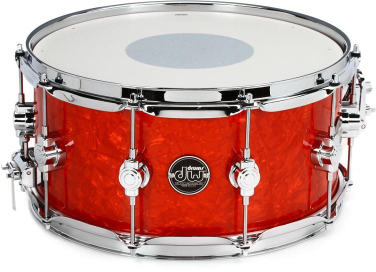 Performance Series Snare Drum - 6.5-inch x 14-inch - Tangerine