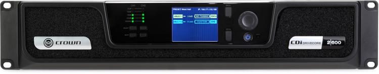 アンプ ( Amcron) Crown CDI 2/600 Crown Audio CDi 2|600 2-Channel DriveCore Series NCDI2X600-U-US