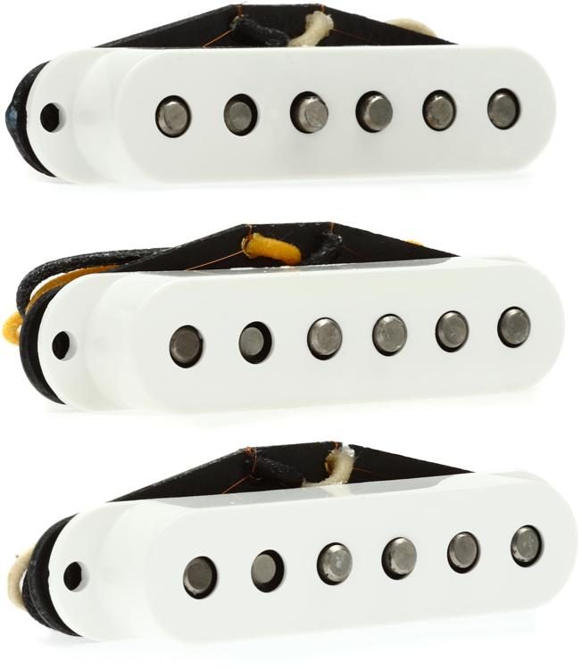 Custom Shop Fat 60's 3-piece Pickup Set - White | Sweetwater