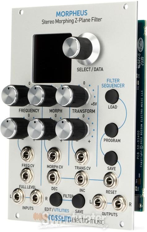 Rossum Electro-Music Morpheus Stereo Morphing Z-Plane Filter Module