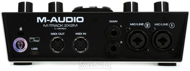 hold frimærke dollar M-Audio M-Track 2X2M USB Audio / MIDI Interface | Sweetwater