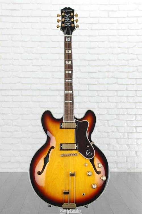 Epiphone Sheraton Frequensator Semi-hollowbody Electric Guitar