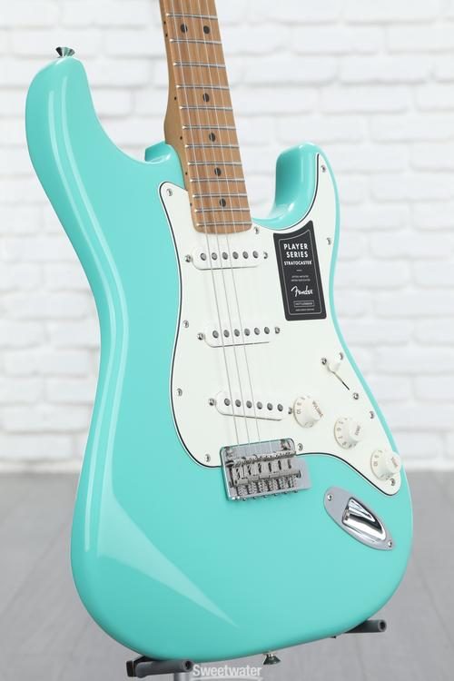 Fender Player Stratocaster - Sea Foam Green, Sweetwater Exclusive